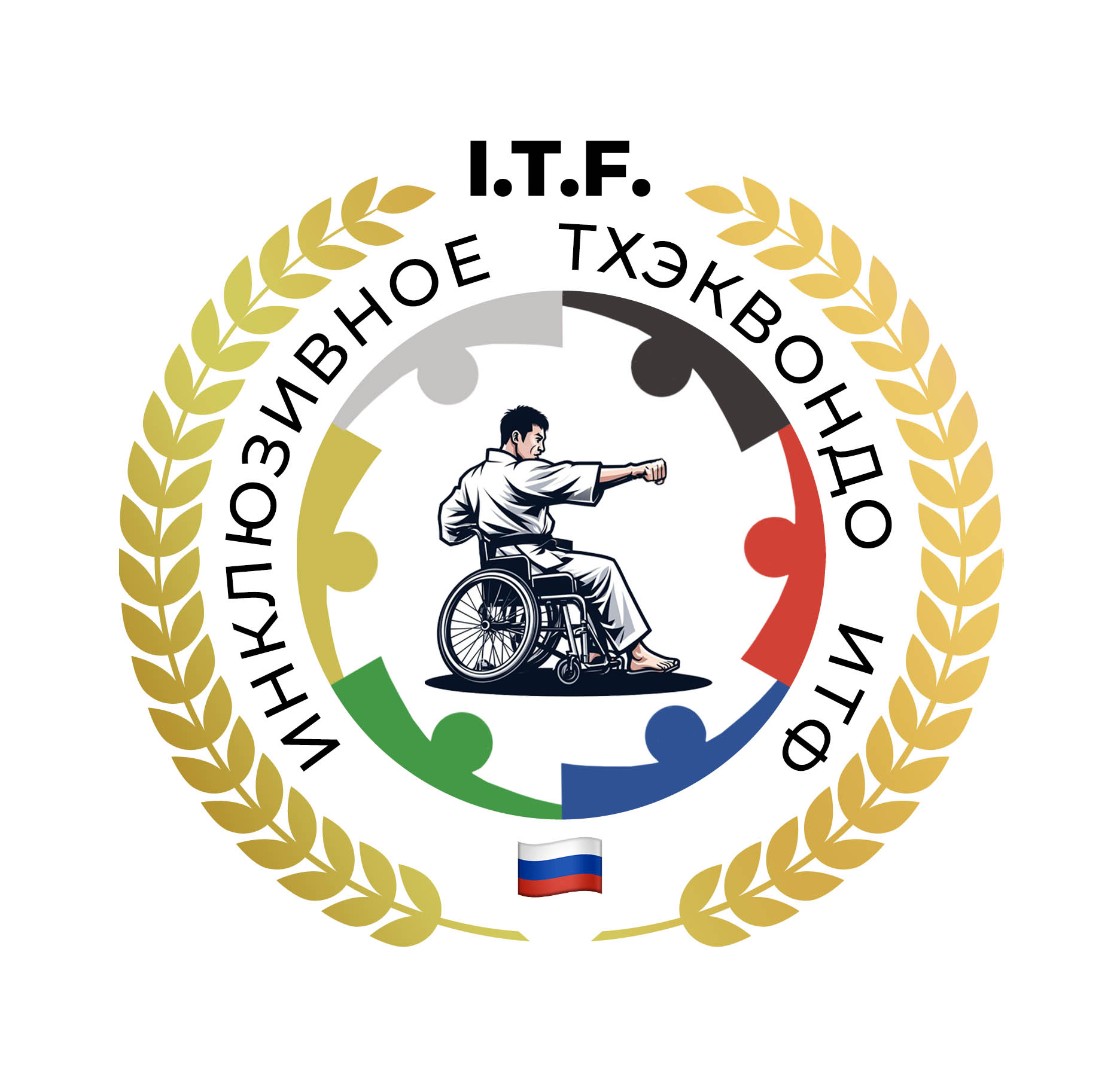 Russian Taekwondo ITF Federation logo